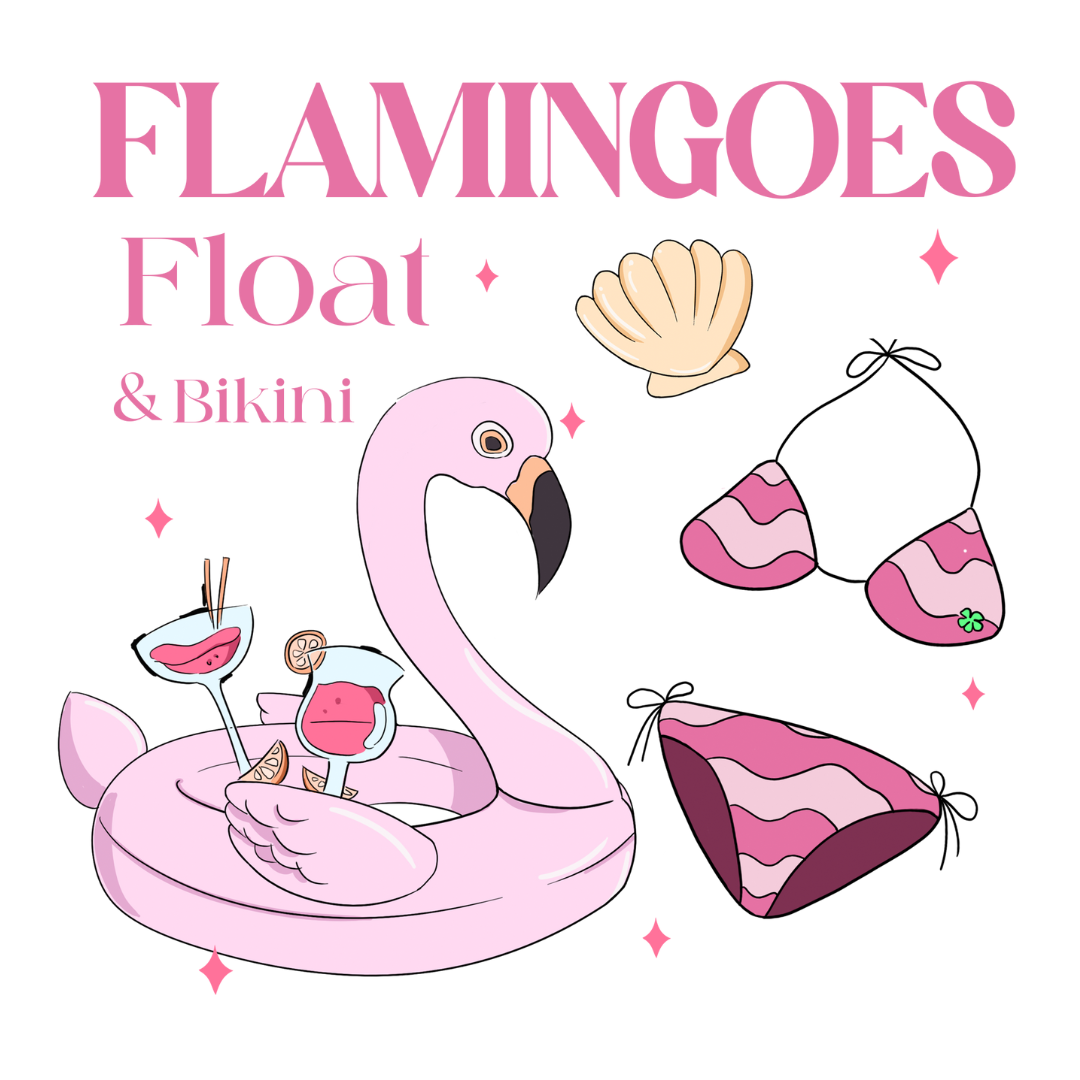 Flamingoes Transfer