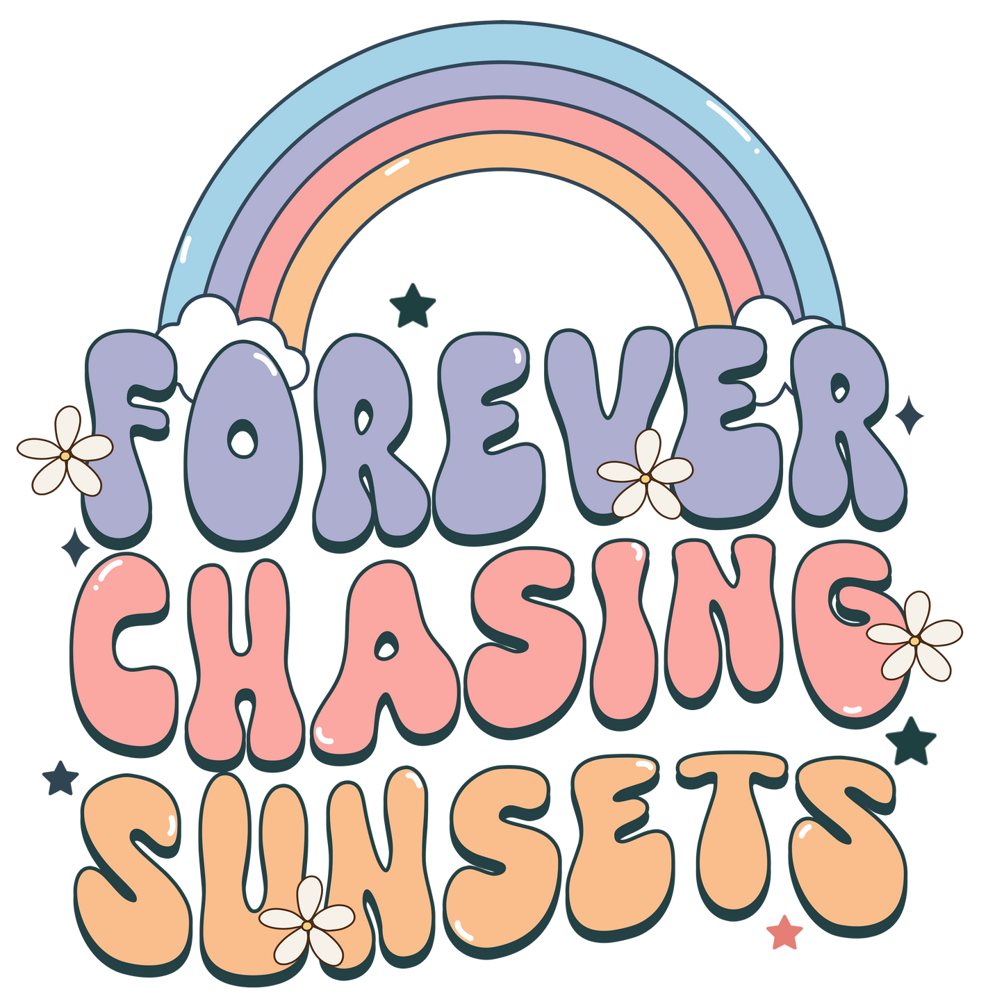 Forever Chasing Sunsets Transfer
