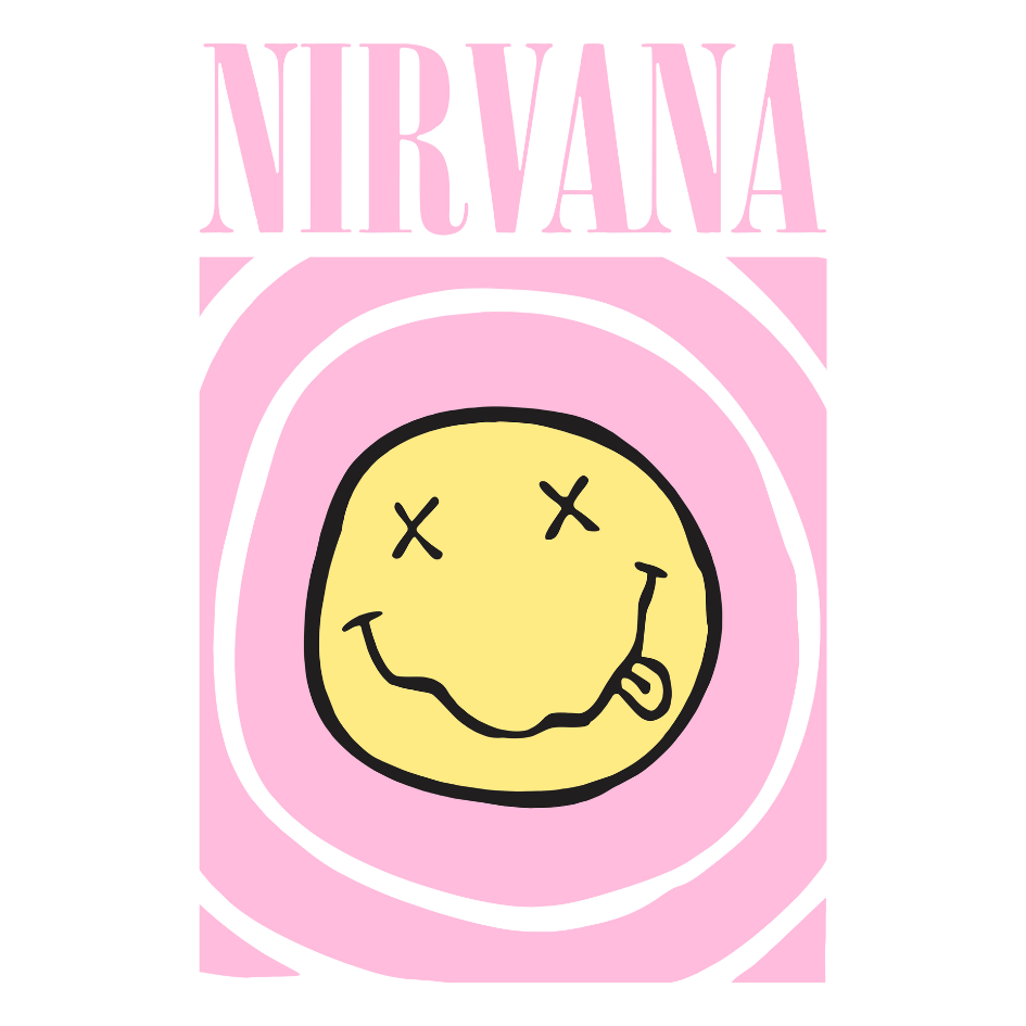 Nirvana Pink Transfer