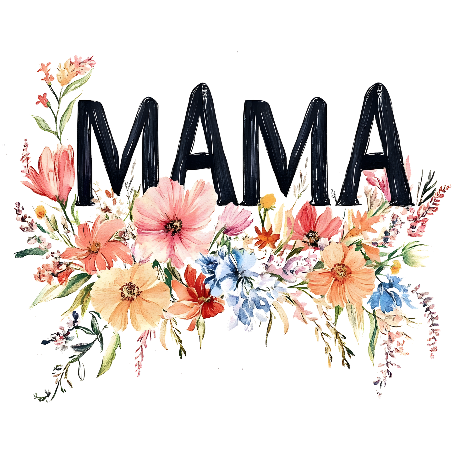 Mama Flowers 2 Transfer