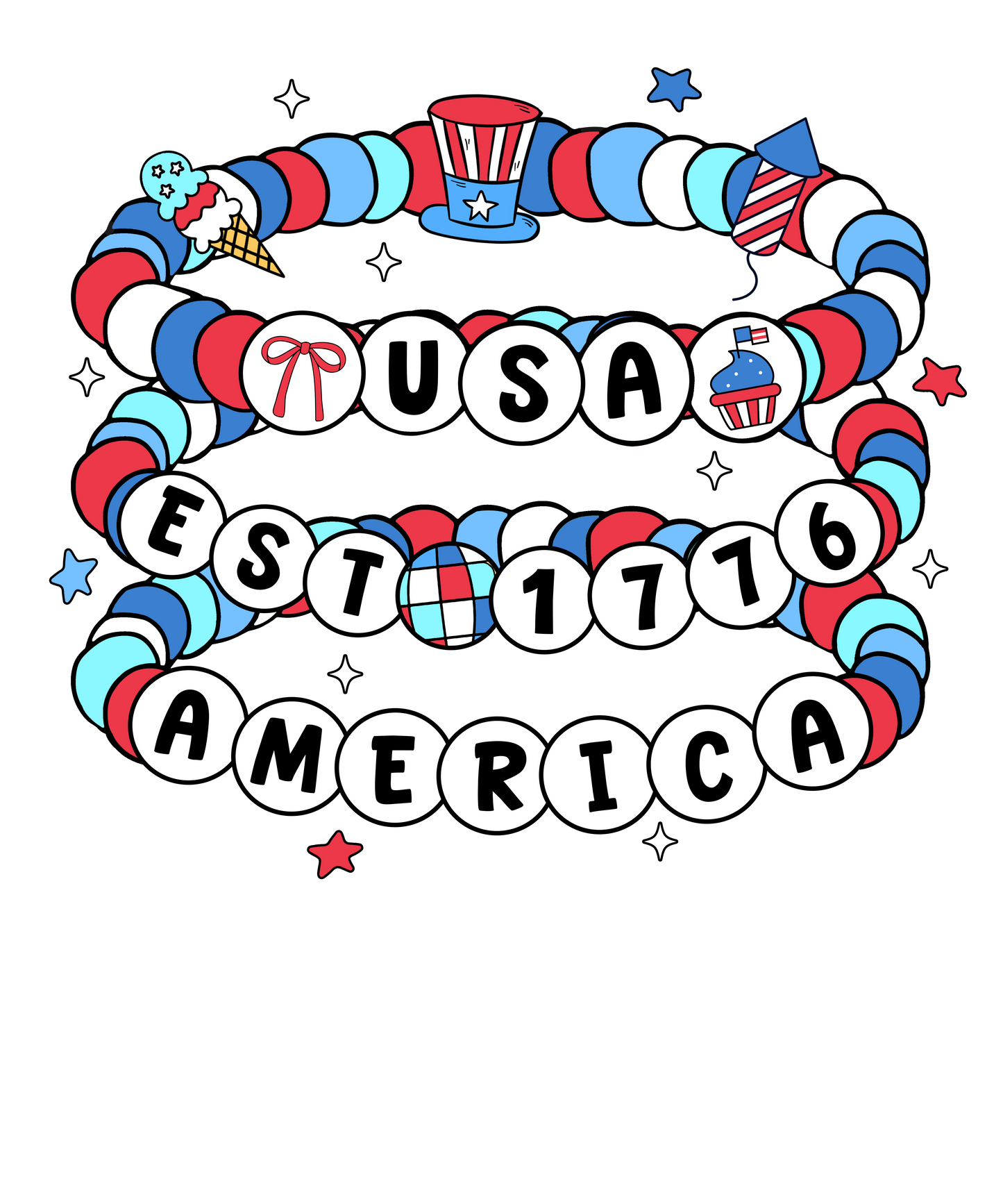 USA bracelet Full Color Transfer (Copia)