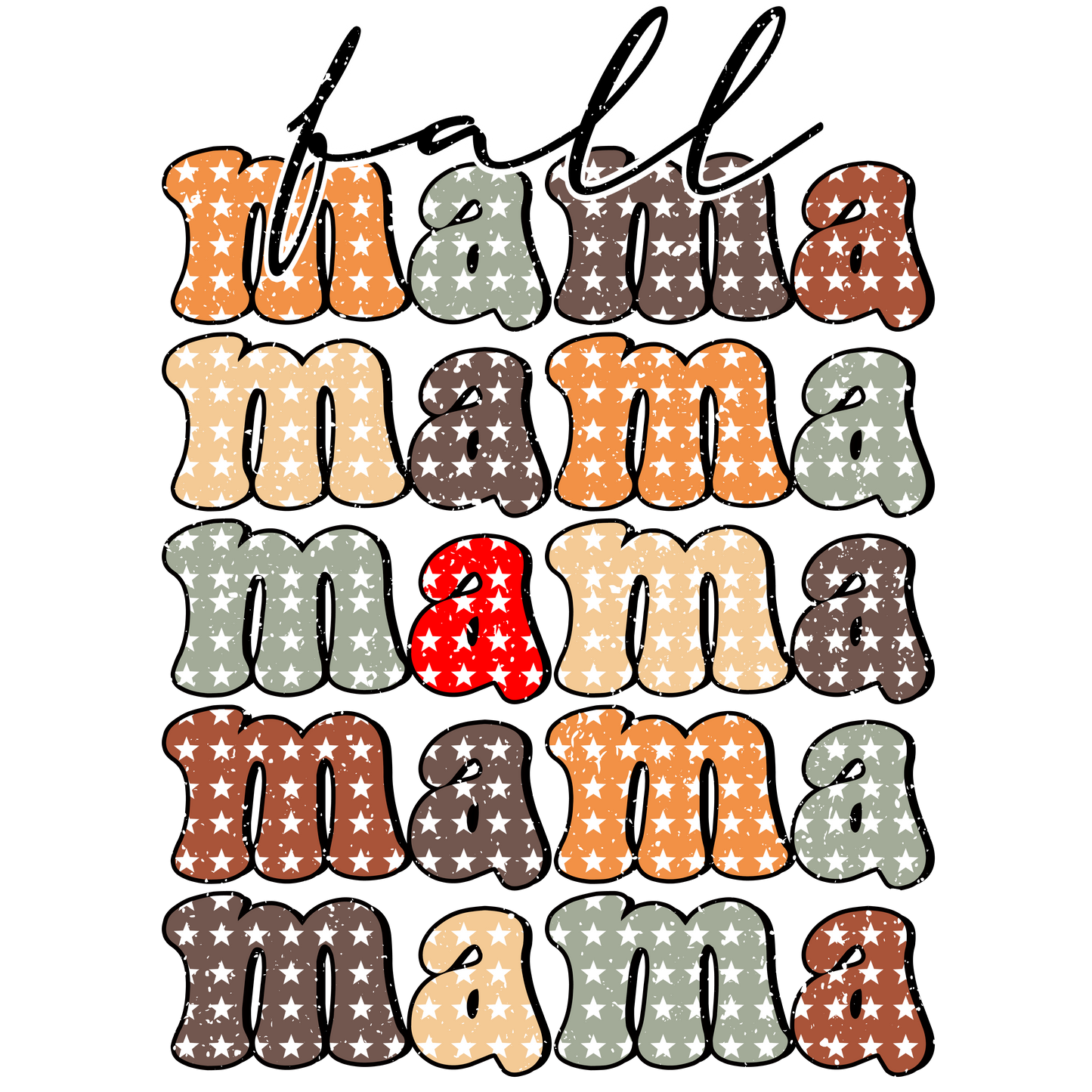 Fall Mama Transfer