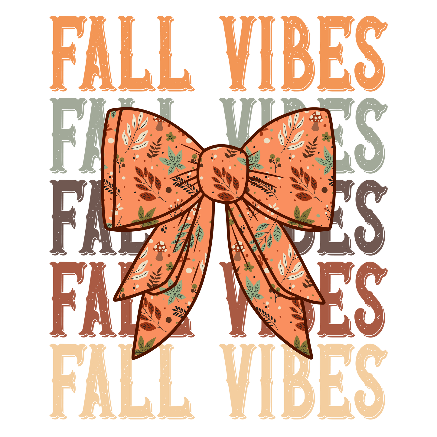 Fall Coquette Vibes Transfer