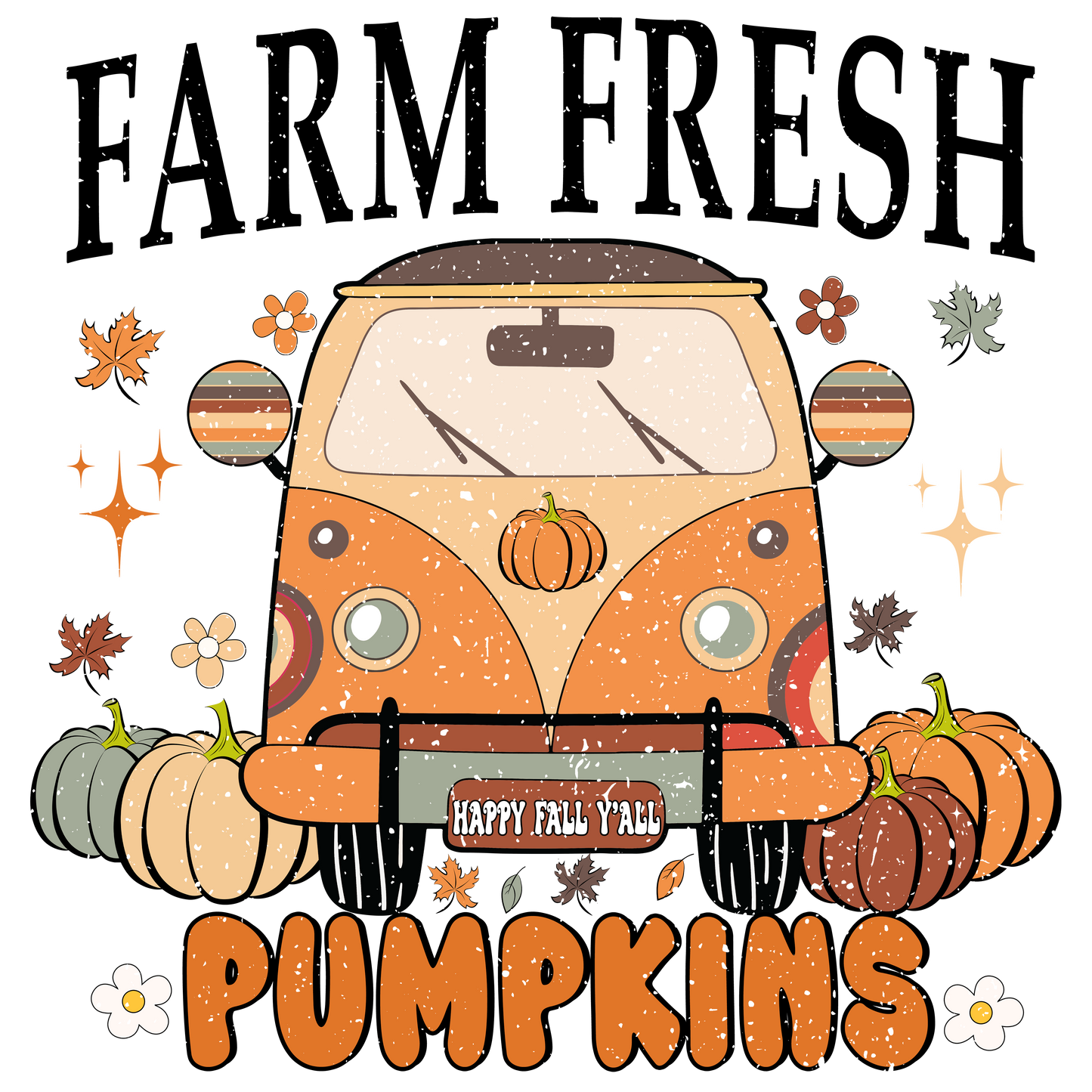 Farm Fresh Pumpkins Transfer