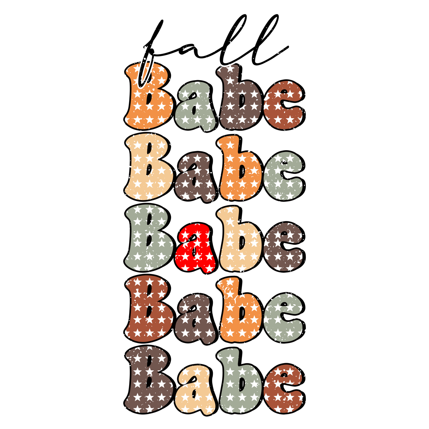 Fall Babe Transfer