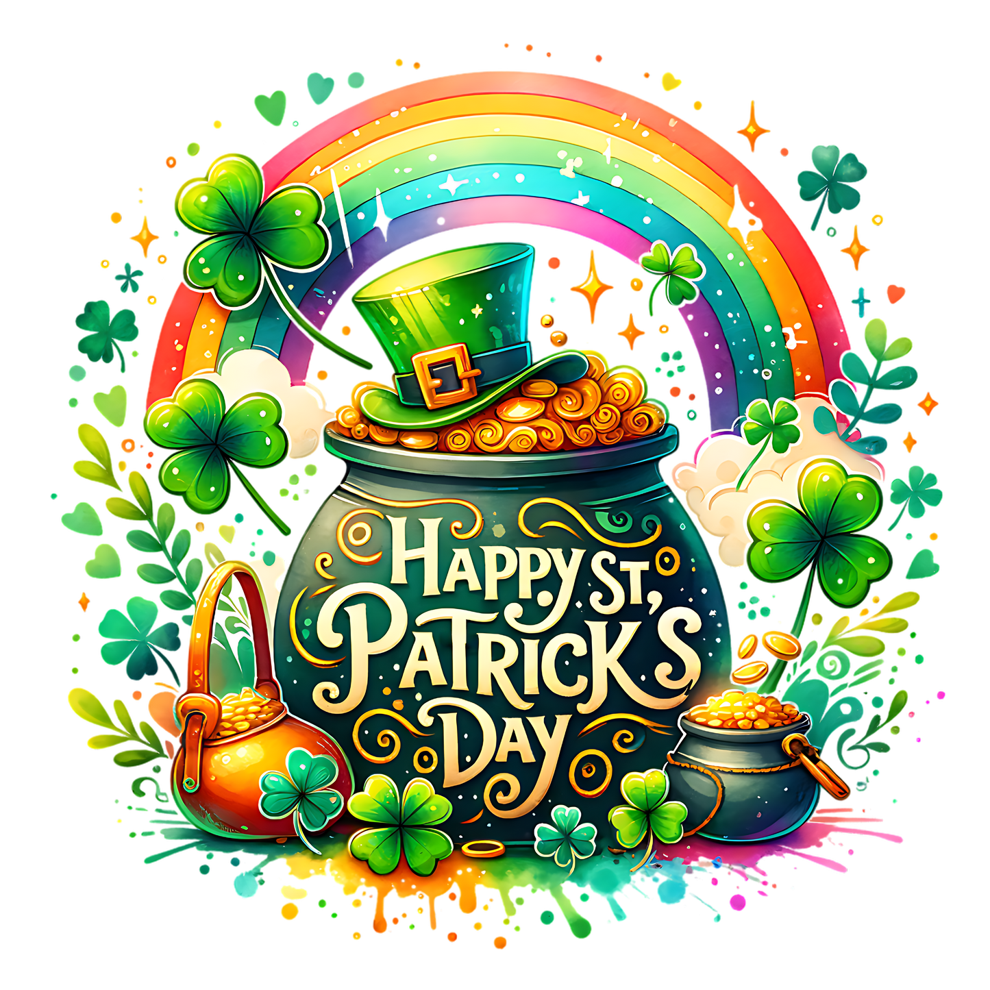 Happy St Patrick's Day Transfer