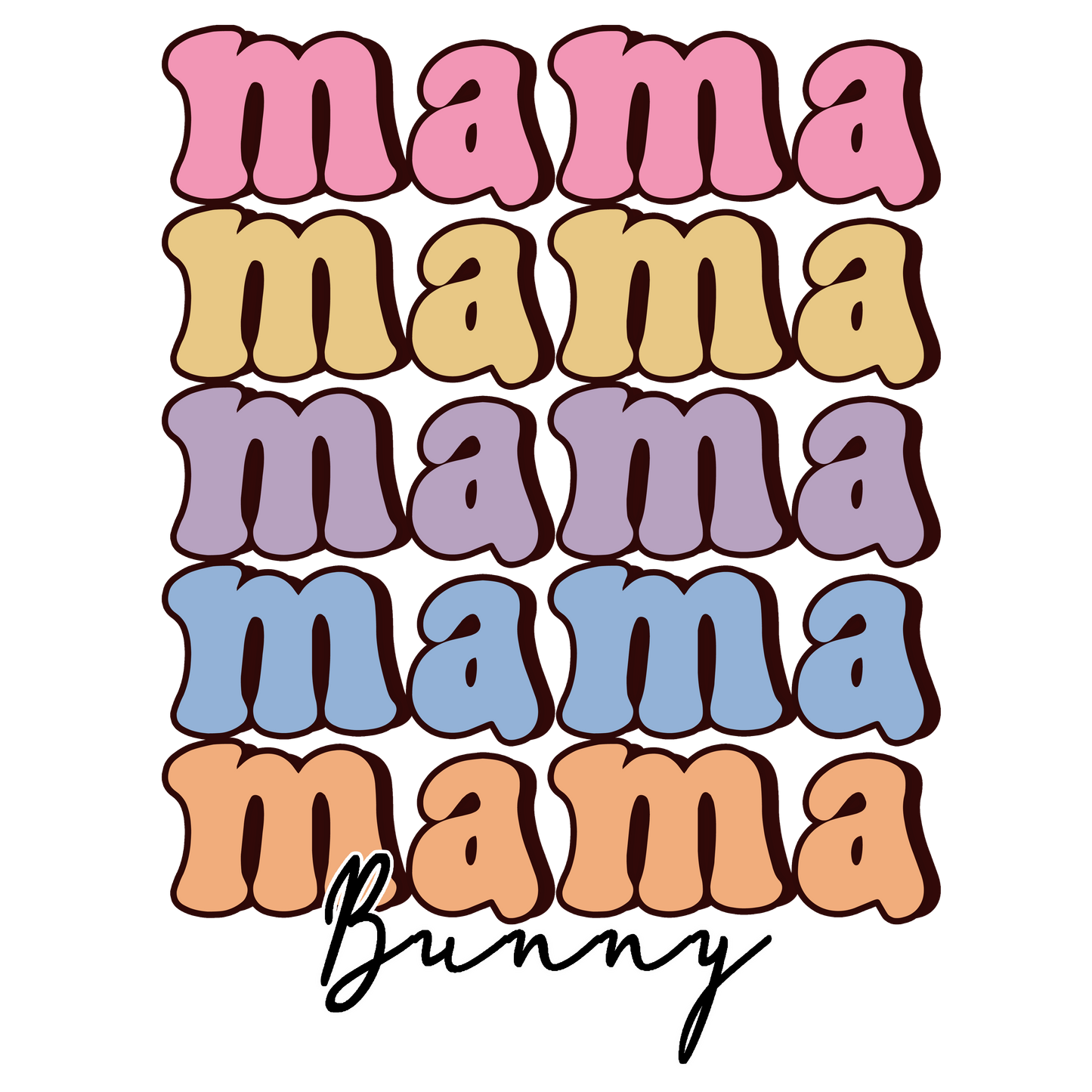 Mama bunny Transfer