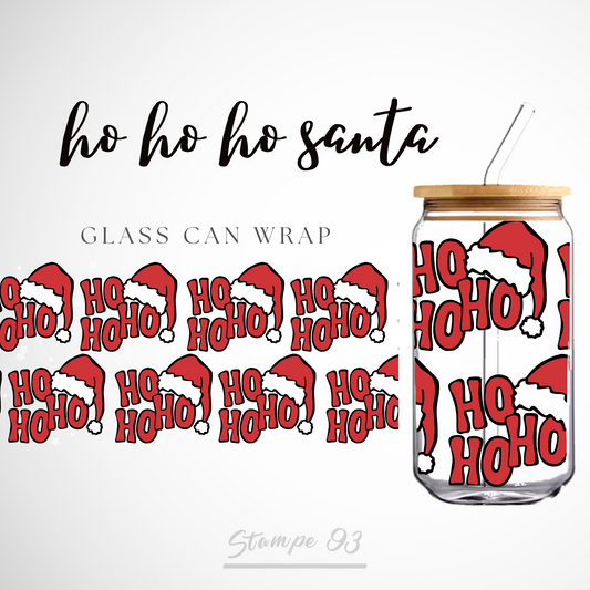 ho ho ho Wrap UV DTF Sticker