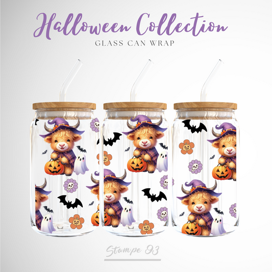 Cow Baby Wrap UV DTF Stickers