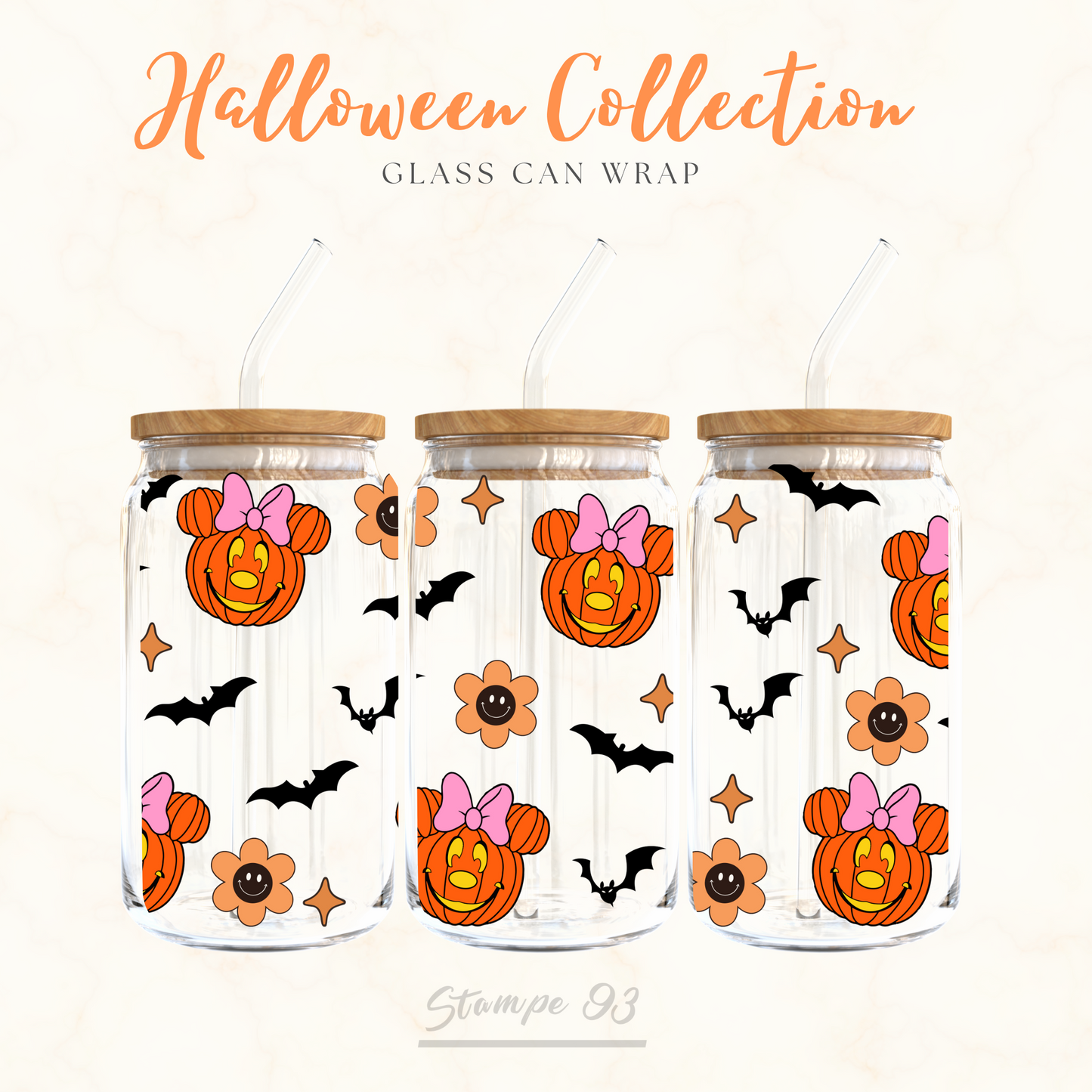 Disney Halloween  Wrap UV DTF Sticker