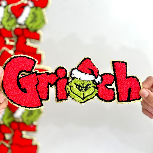 Red Grinch Chelline Patch