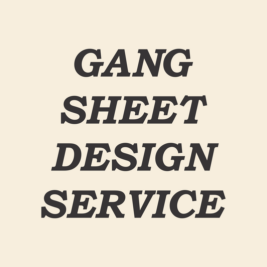 Gang Sheet Design Service