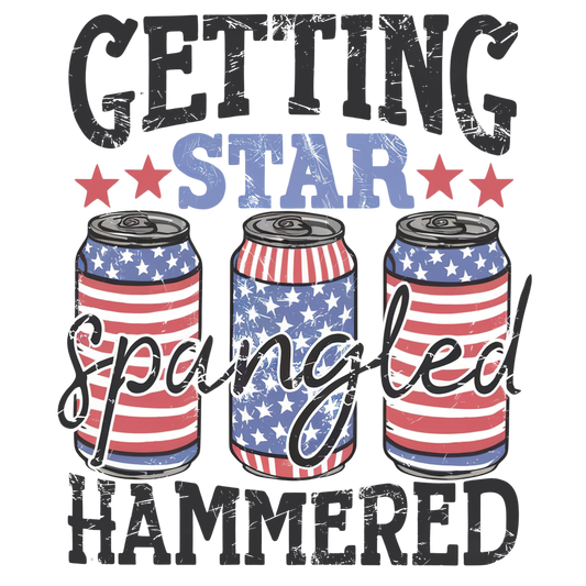 Getting Star Spangled Hammered Transfer