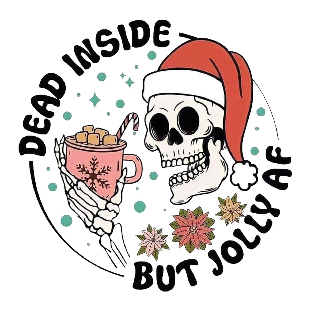 Christmas Dead inside but jolly af