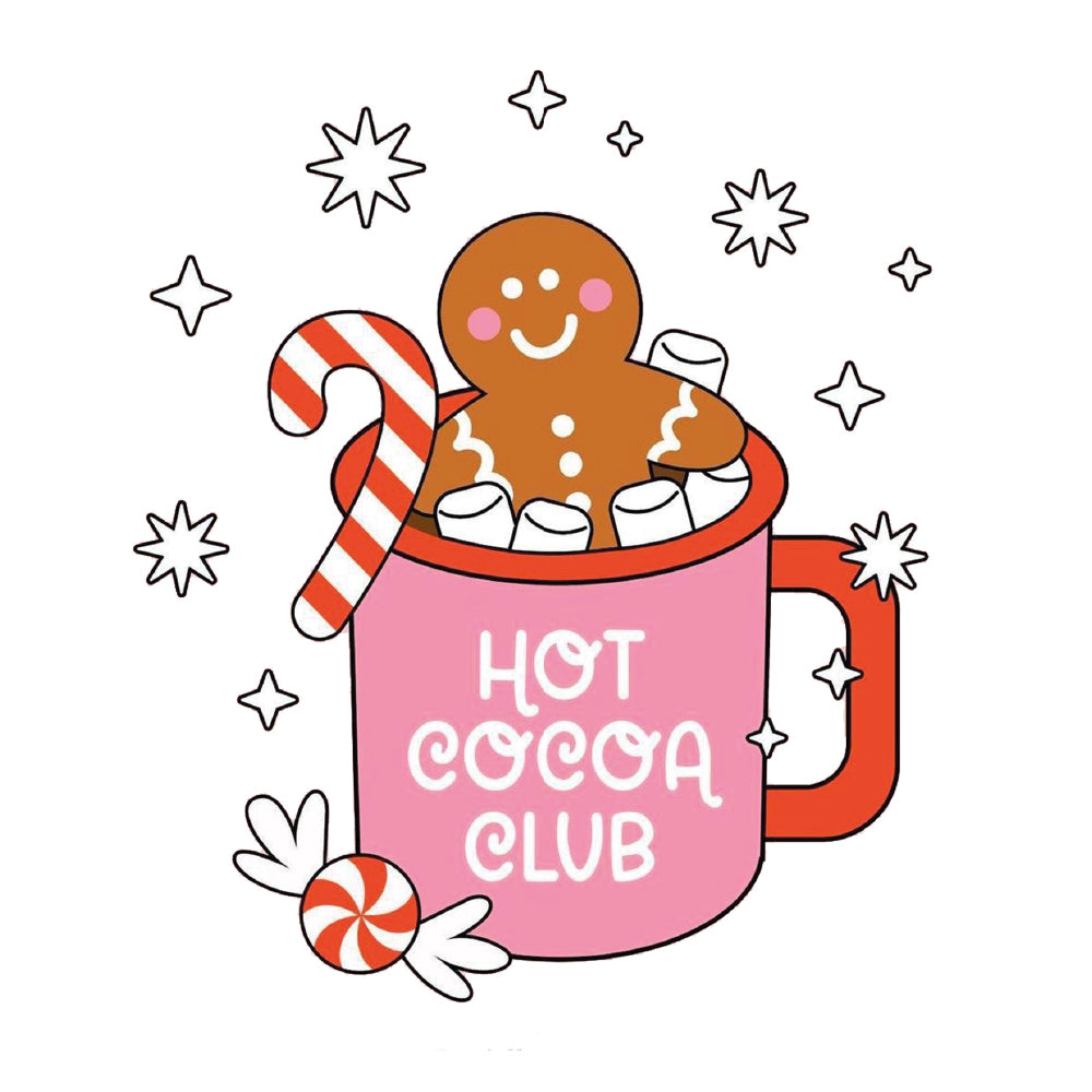 Christmas Cocoa club Transfer